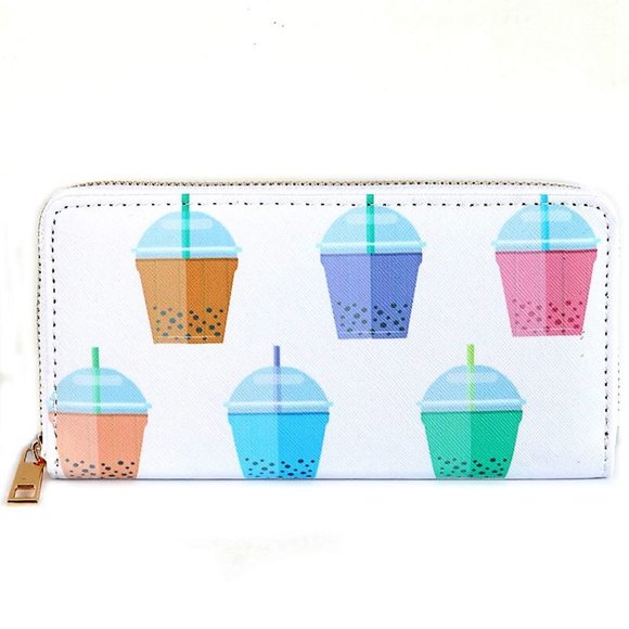 $8 ✿ Boba Tea Wallet - Picture 1 of 2
